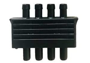 Connector voor slangen - 4 & 8 kamers