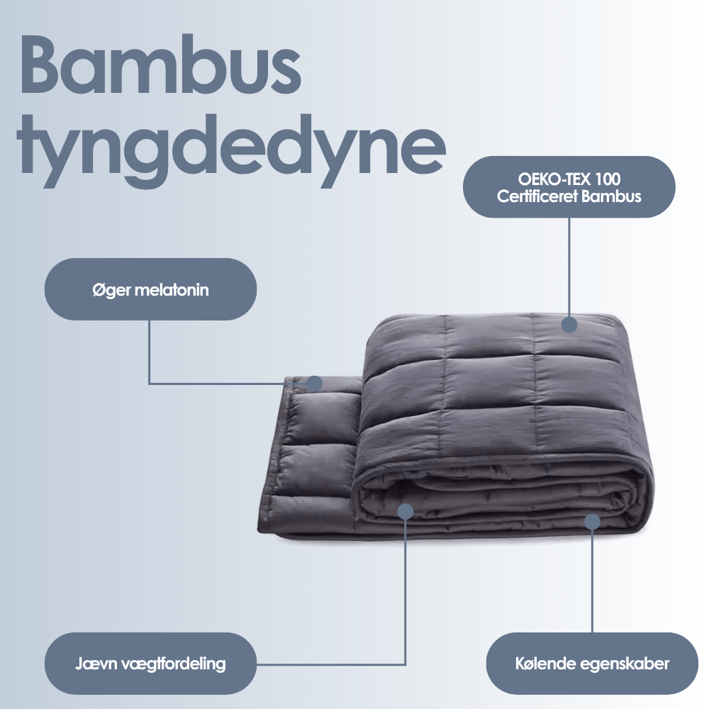 Bamboo Weighted Blanket – Evenly Distributed Weight
